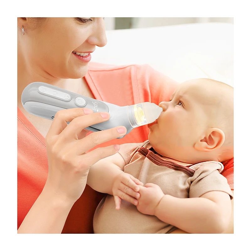 New Design Electronic Vacuum Nose Cleaner Mucus Extractor Nasal Aspirator For Babies