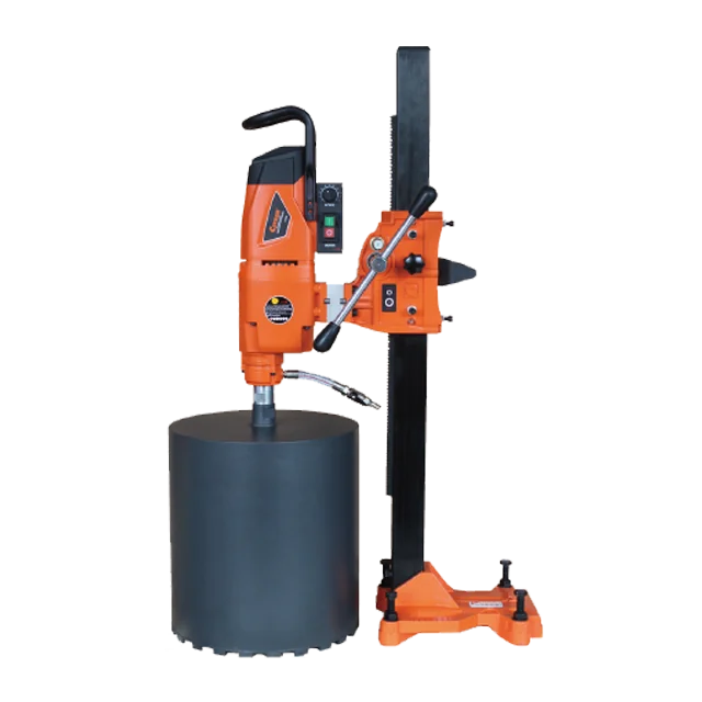 Cayken DK-250/2E diamond core drill with variable speed and external water seal and Aluminum alloy drill stand