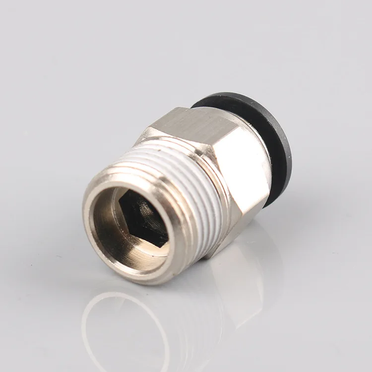 Air Pneumatic One Touch Push In Fittings Plastic Quick connectors PC 12 mm-1/2 for Air Compressed System