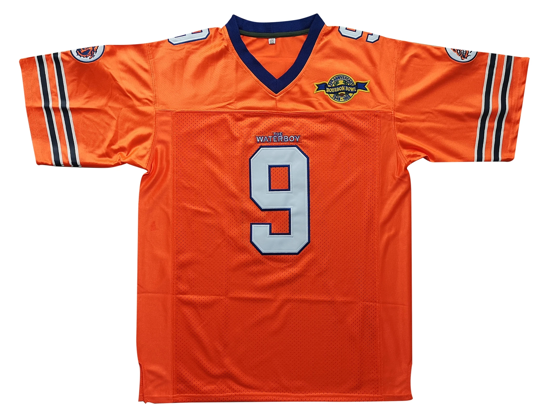 Bobby Boucher Jersey 9 The Waterboy 50th Anniversary Movie Mud Dogs Bourbon Bowl Football Jersey