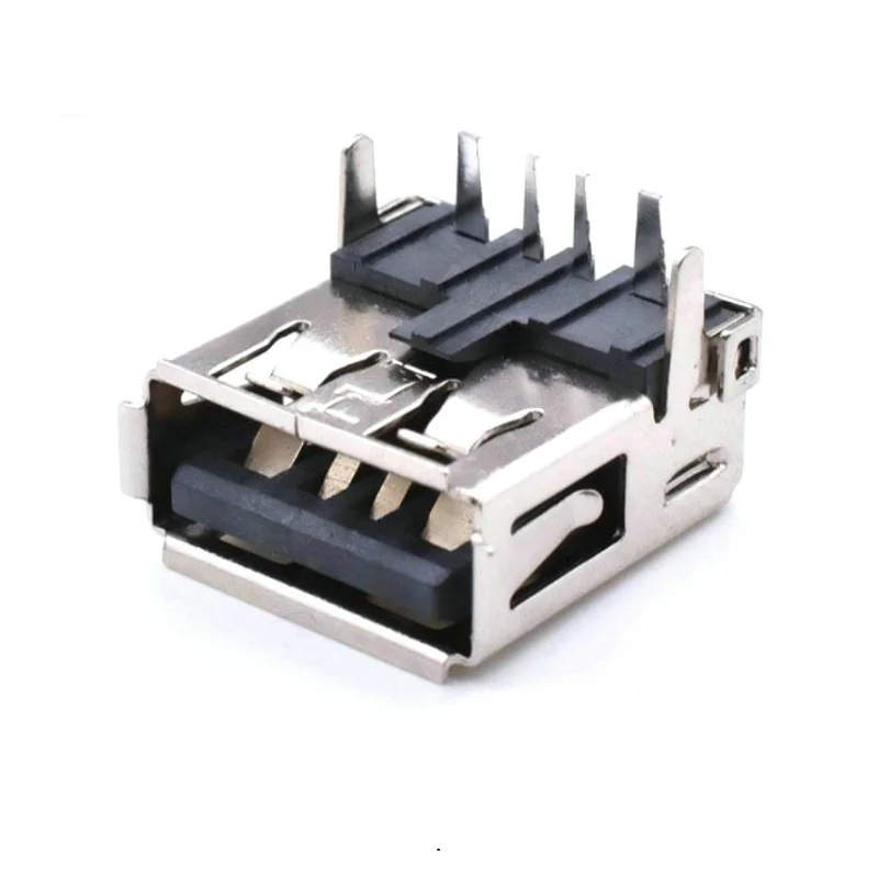 PCB Mount SMT Short Body USB A Female Socket Connector