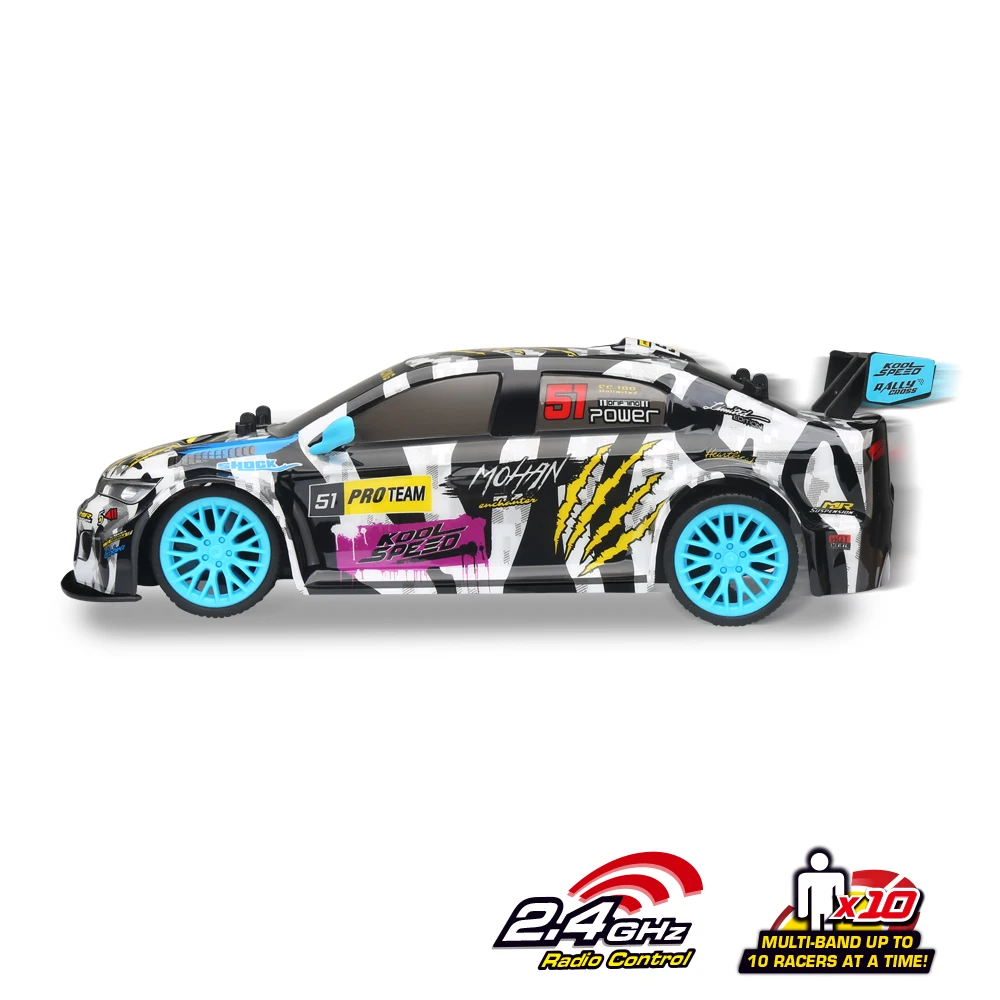 Полнофункциональный гоночный автомобиль масштаб 1:16 2 4G R/c игрушечный с дистанционным управлением f1 модель автомобиля 9 км/ч фарой для детей