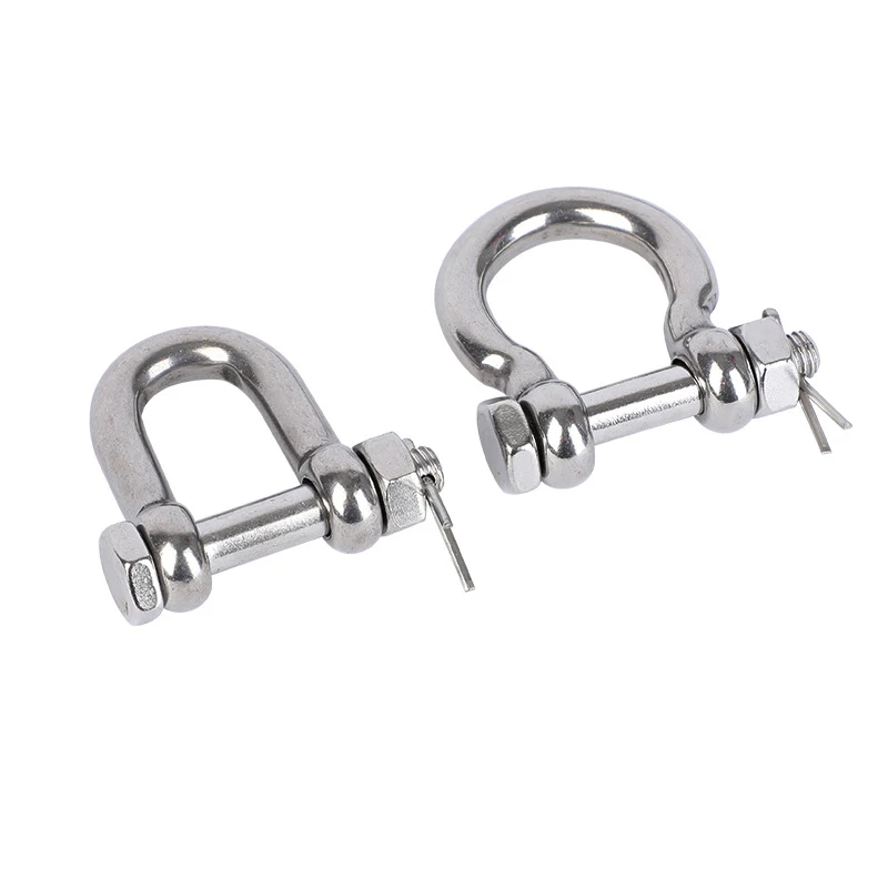 G-2150 D Shackles 7/8 inch D-type D Rigging Shackle 6.5T Marine Use Hardware Shackle
