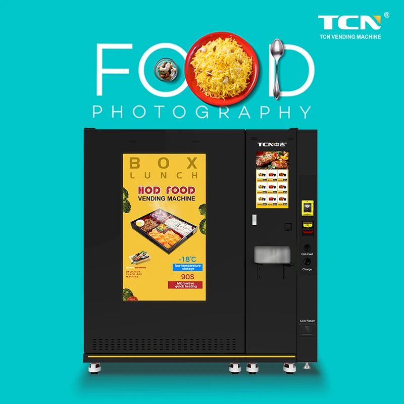TCN новый стиль торговые автоматы для обогрева замороженных продуктов продажи