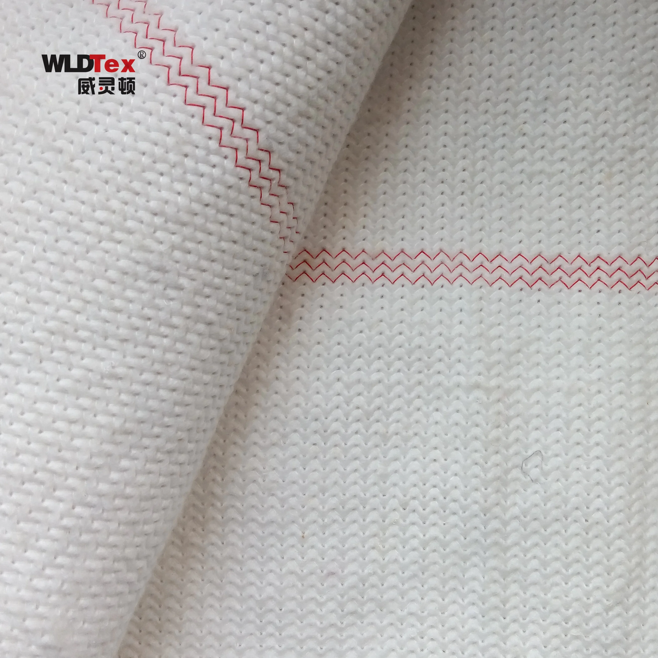 Белые цветные линии, Индивидуальный Вес и узор, нетканый мягкий на ощупь стежок, нетканый материал, чистящая ткань