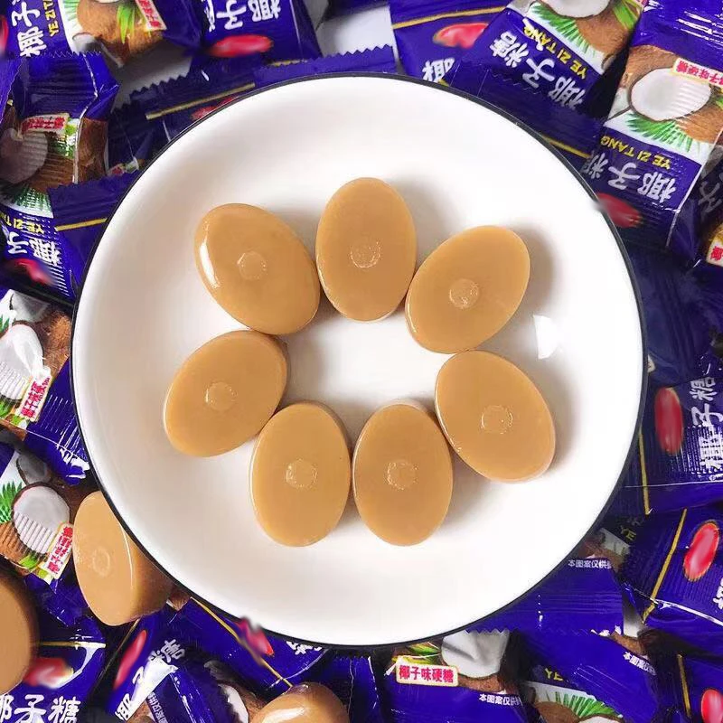 Coconut flavored hard candies bulk casual candy dulces de