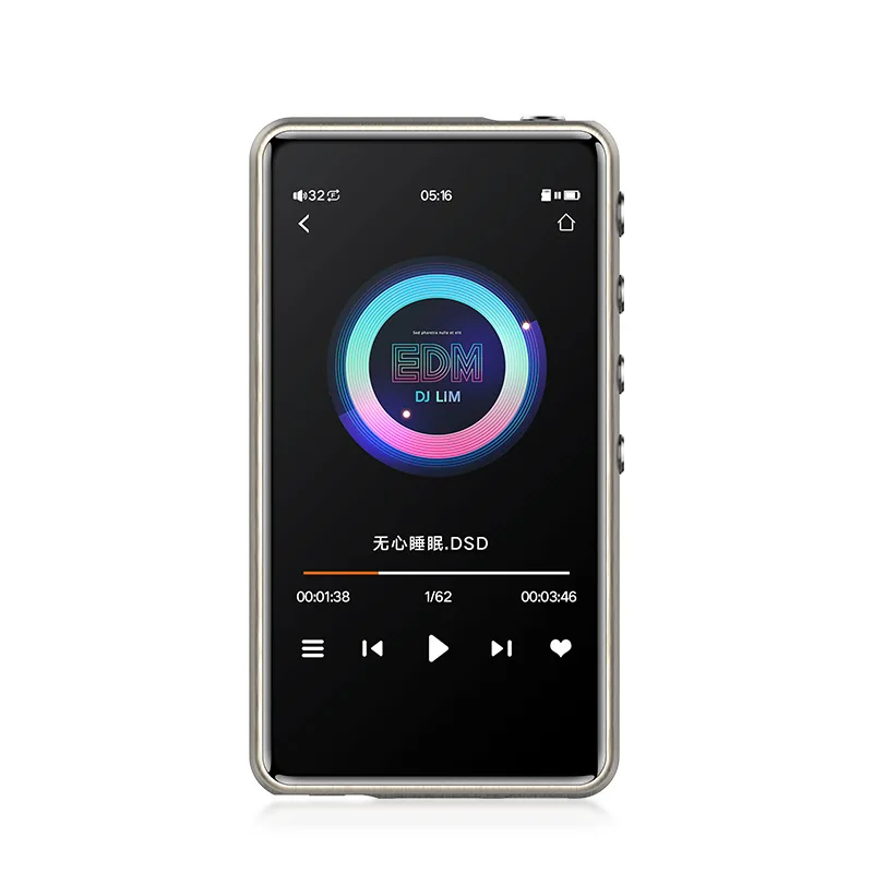 DSD Master Band Professional HIFI Lossless Music Player Bluetooth MP3 Car Portable Walkman