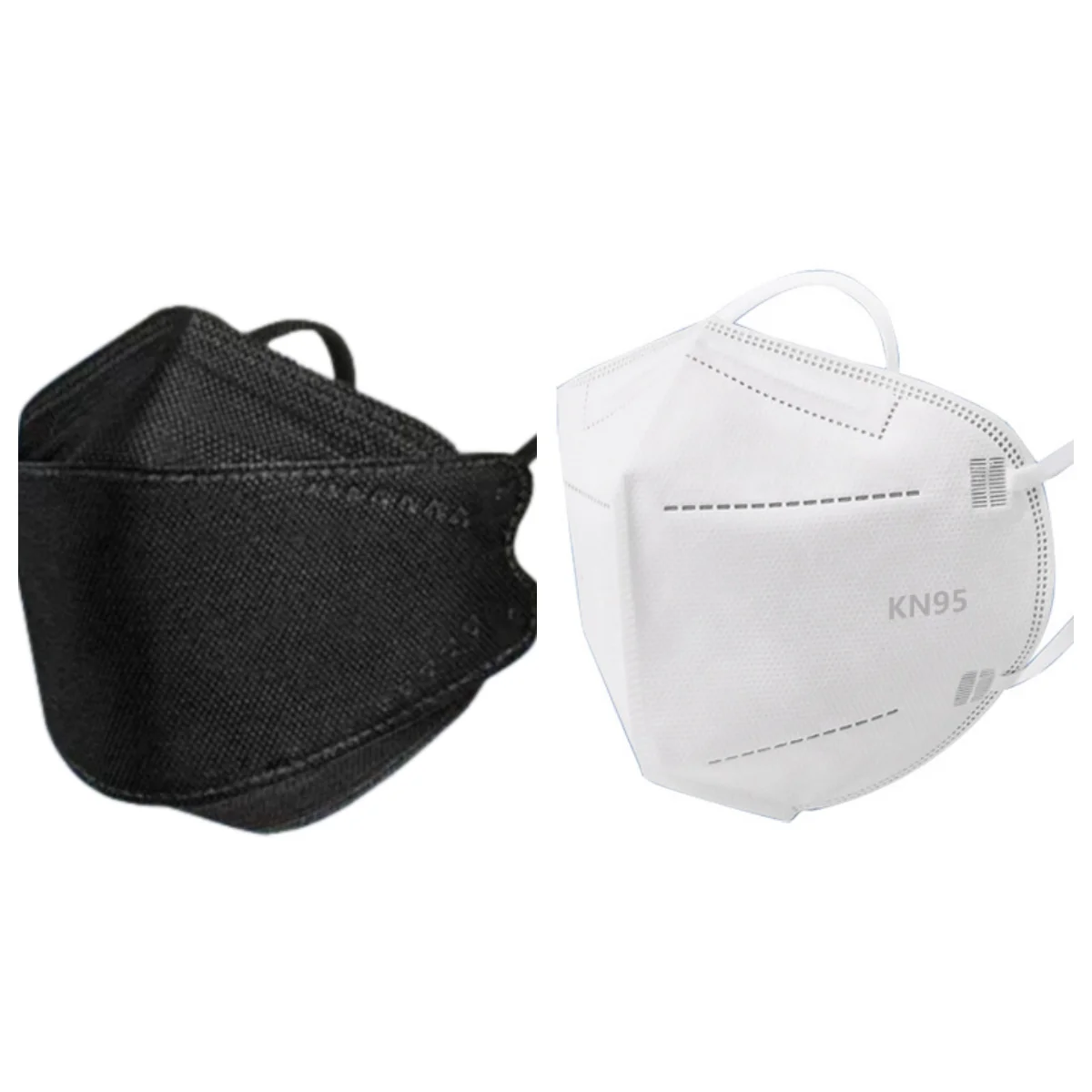 5Ply Disposable Medical Face Mask KN95 Costom Non-Woven Personal Care Protection KF94 Face Mask