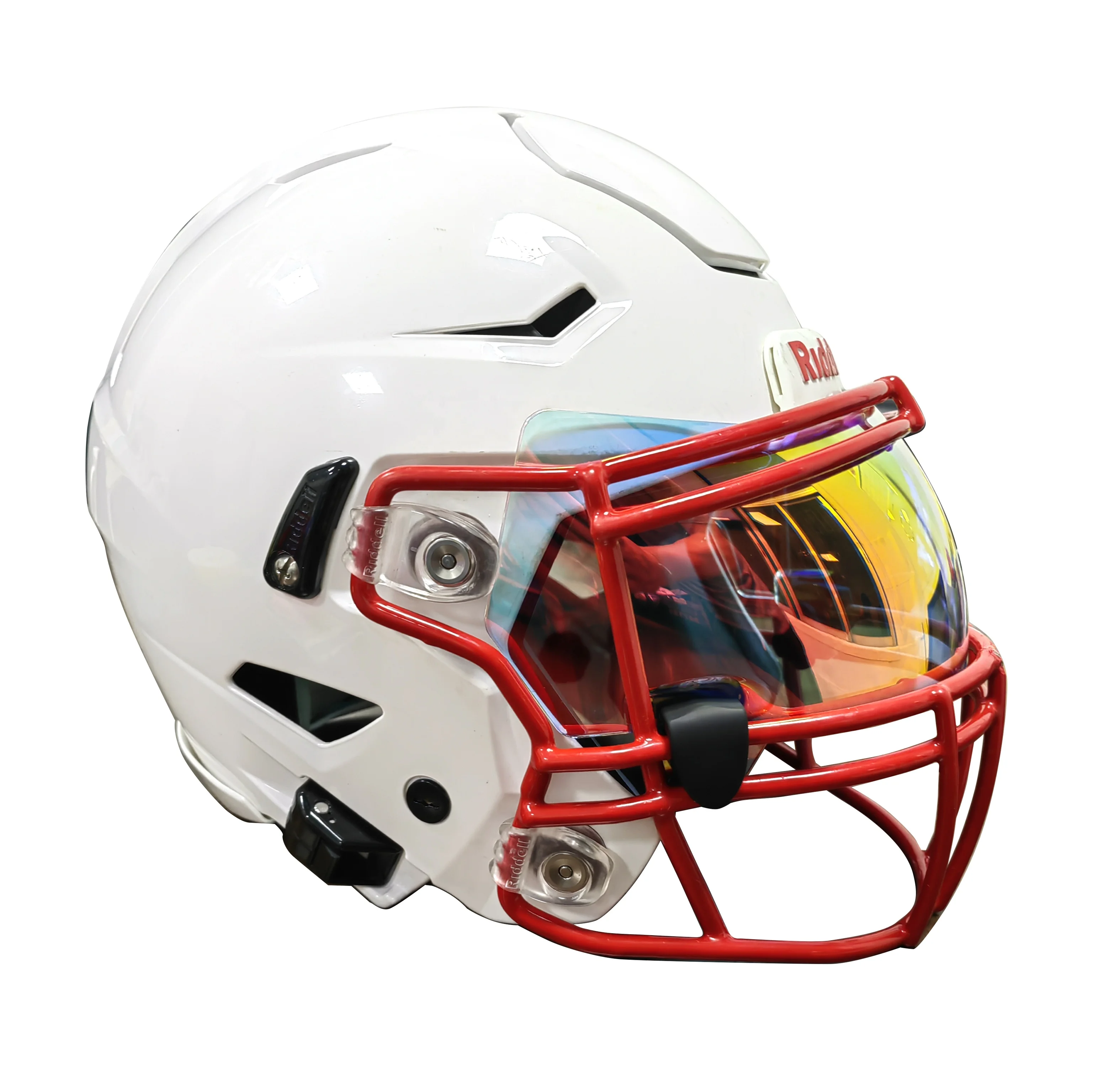 New American Football Visors for Adult Speed Flex Helmet Rugby Eye Shield Visors Anti-fog Facemask F7