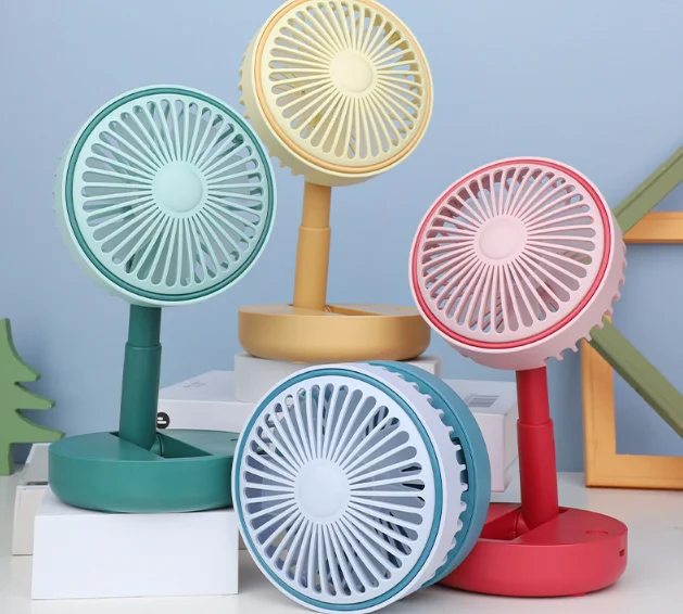 Desktop Home Office Portable Small Fan USB Mini Wind Power Handheld Fan Premade Loose Volume Fans