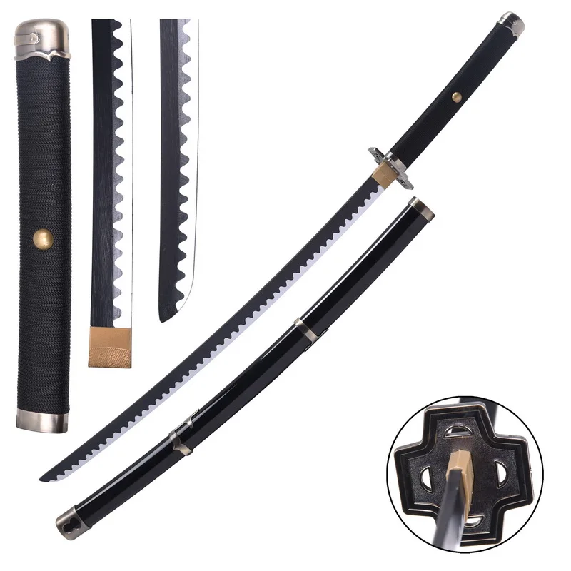 Wholesale Bamboo Blade Anime Sword bleach anime swords anime katana sword For One Piece Roronoa Zolo Yubashiri