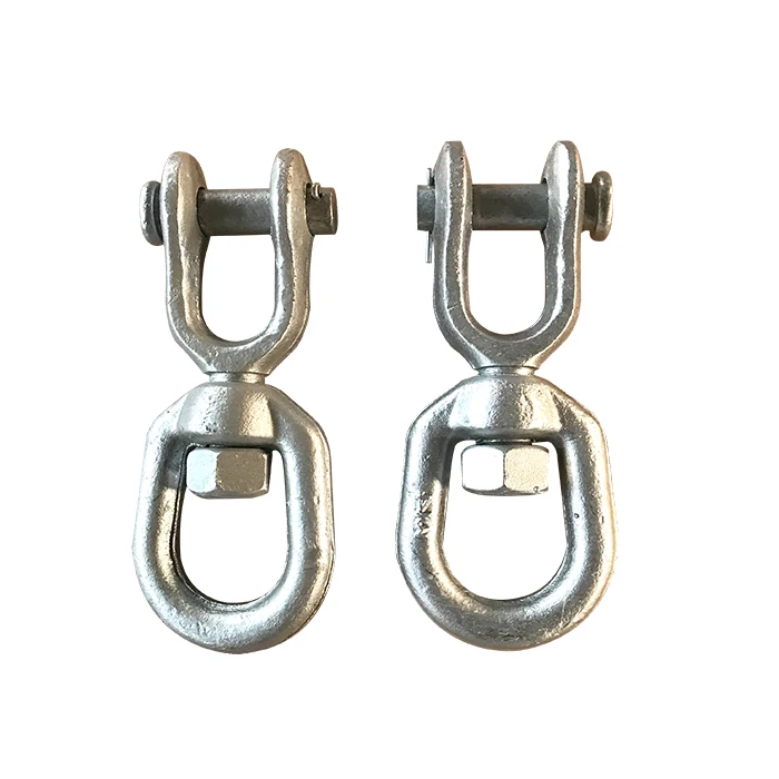 US Type G403 High Tensile Carbon Steel Swivel Anchoring Winching Galvanized Jaw End Chain for Marine Application