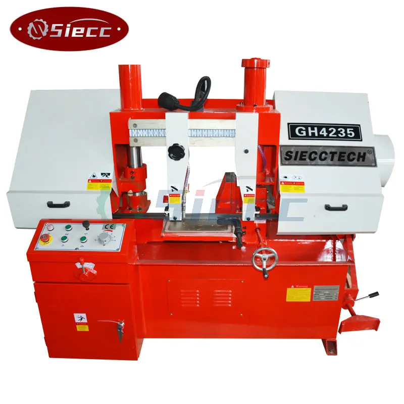 Factory Outlet GZ4240 Steel Rod Cutting Band Saw Machine Metal Bandsaw Band Sawing Machine