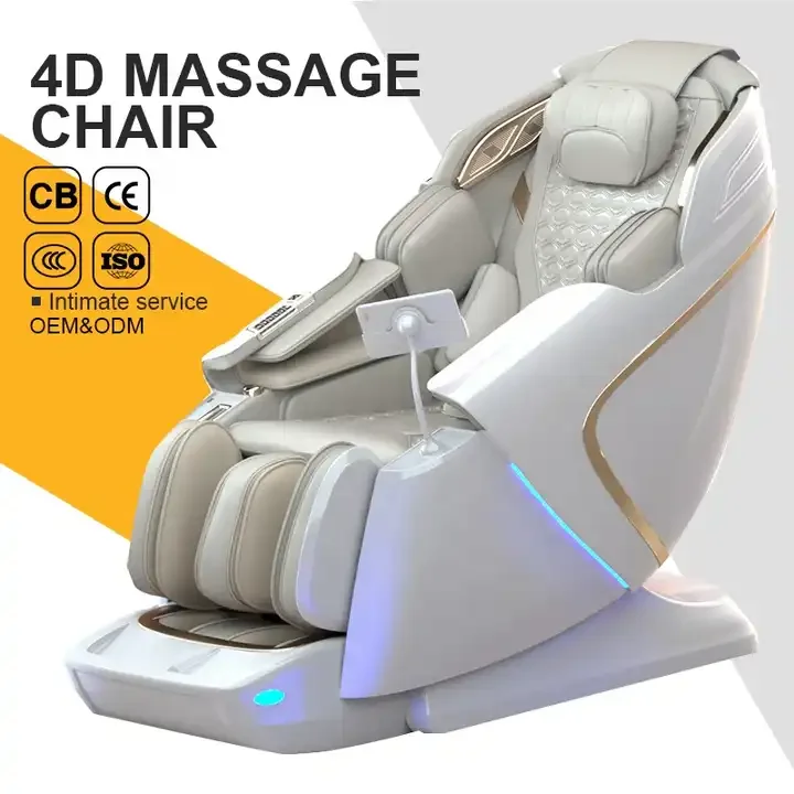 VCT-L50 4D Luxury Shiatsu Full Body Zero Gravity & SL Moving Rail for Neck Back Massager Back Heating Massage Chair