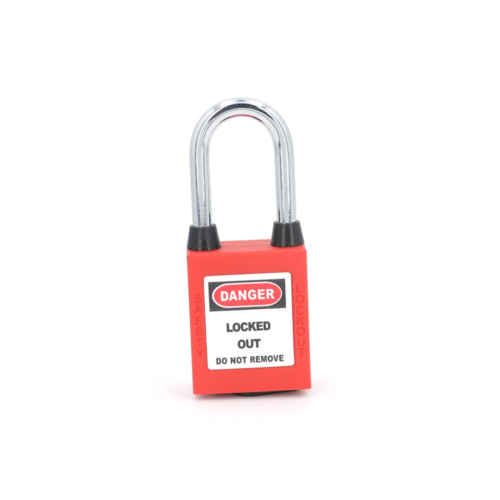
Stainless Steel Square Wire Safety Cable Loto Best Key Brass Pad Padlock Master Insulation Lock 