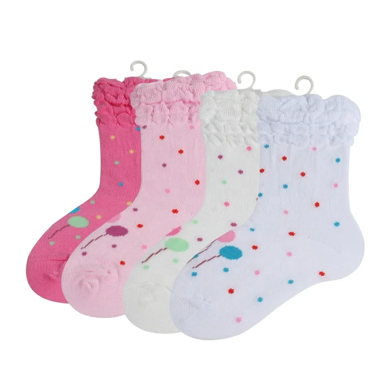 Girls socks manufacturer warm cute pink girl dancing socks pile pile socks wholesale