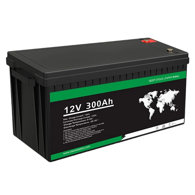 Oem Odm Lifepo 4 Batteries 12v 100ah 200ah 300ah For Outdoors Camping Lithium Iron Phosphate Battery Packs