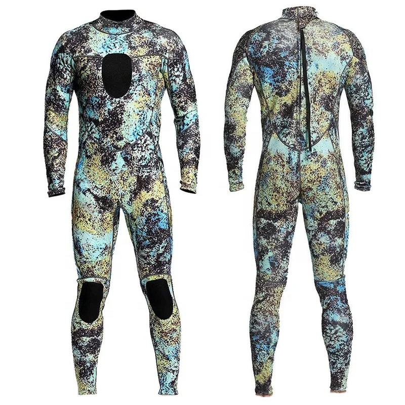 
Neoprene Printing Mens Triathlon Wetsuit For Spearfishing 