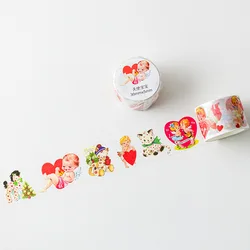 7 design 1pcs Decorative Adhesive tapes Sweet Cake lovely animals Scrapbooking DIY Paper Scrapbooking Stickers