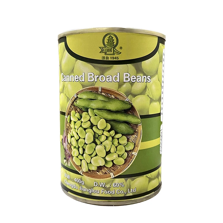 Оптовая продажа, консервированные бобы, круглые жестяные вкусные консервированные продукты 400 г * 24