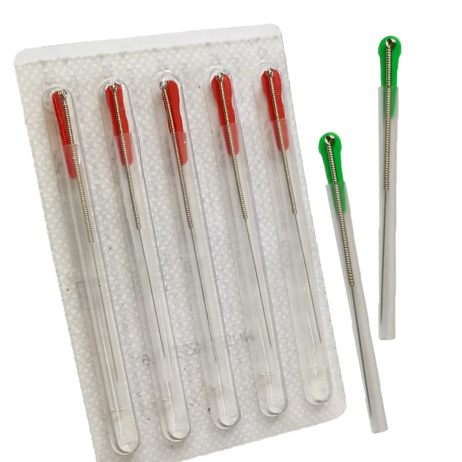 YUAN NIAN Dry Needling 100 pieces Medical Disposable Sterile Acupuncture Needles with Tube