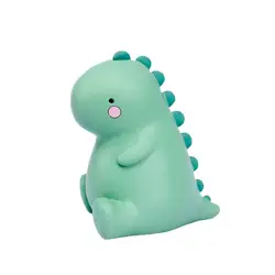 Big Size Green Dinosaur Piggy Bank, Resin Coin Bank Money Bank Christmas Birthday Gifts for Kids Boys Girls
