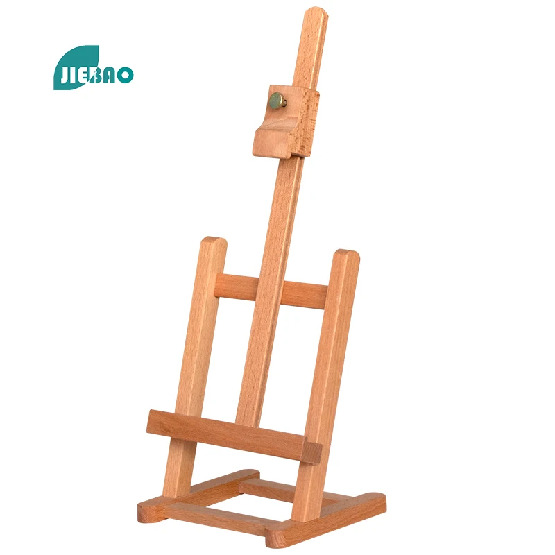 Деревянный мольберт Jiebao 80/40/50/30 см миниатюрный деревянный стол настольный маленькие
