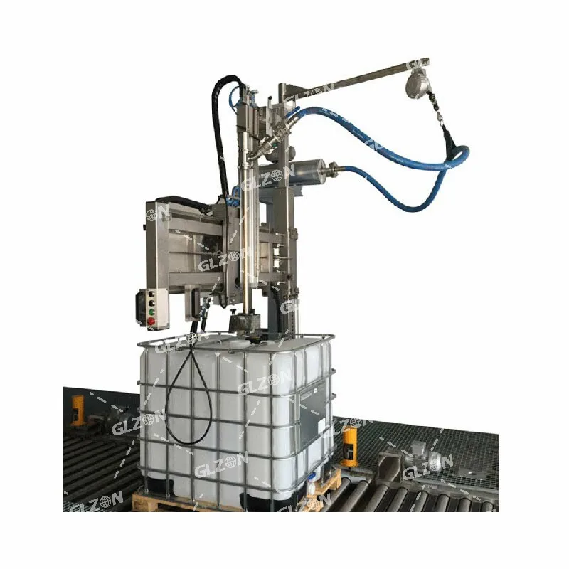 New IBC Tank Filling Machine Food Beverage Water Oil Liquid Juice Powder Beer Milk other Liquids Plastic Glass Packaging Pumps