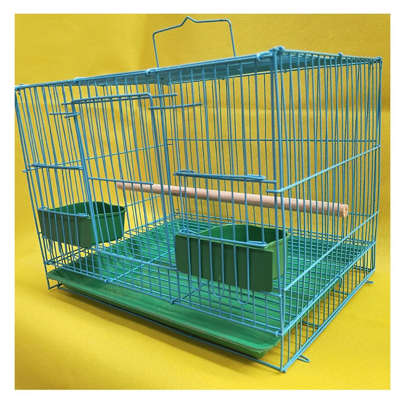Factory Wholesale foldable large wire pet bird parrot big breeding cage 2021