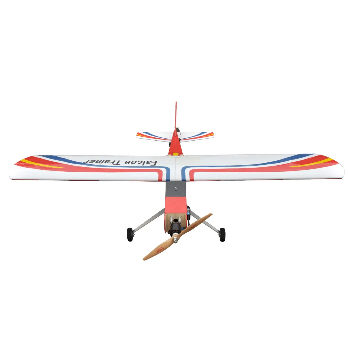 73.2inch Falcon Trainer Red+White 20CC Gasoline / Electric RC Fixed Wing Model Plane Airplane