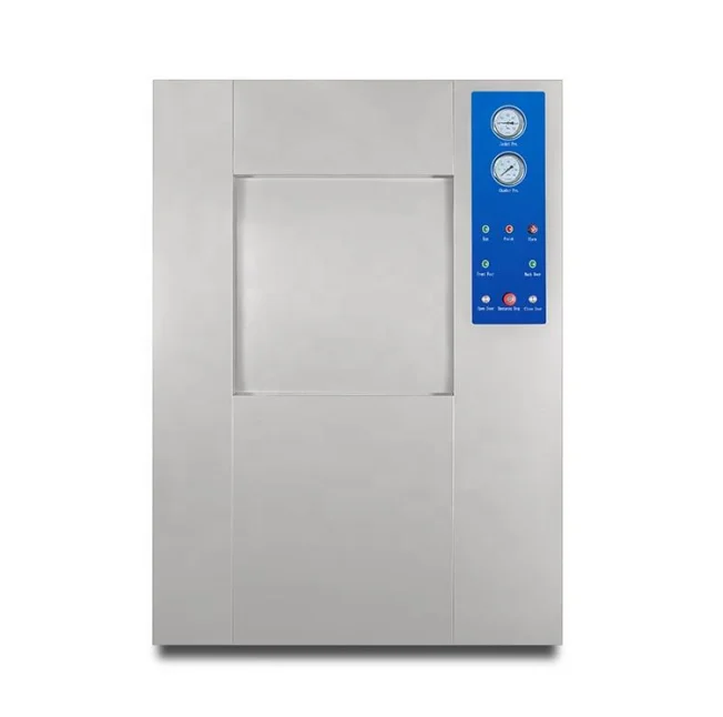 VST-0.15  Pulse Vacuum Steam Sterilizer With Stainless Steel Grille  and PLC Touch Screen