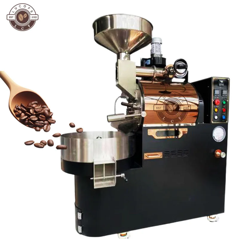 Commercial 3kg Green Coffee Bean Roasting Machine Coffee Roaster for sale
