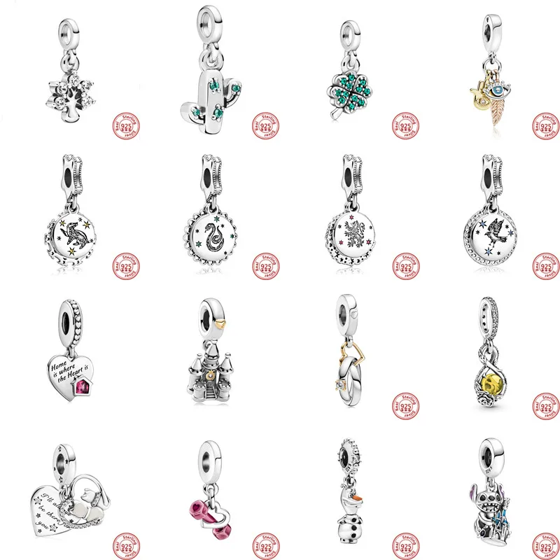 New design in 2022 charm pendantst 925 Sterling Silver Steve pendant Animal Pendant Love Pendant 16 popular options