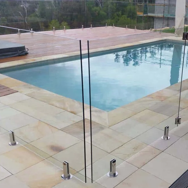 Handrail Railing Accessories Frameless Glass Railing Post Glass Clamp Holder Stainless Steel Glass Spigot