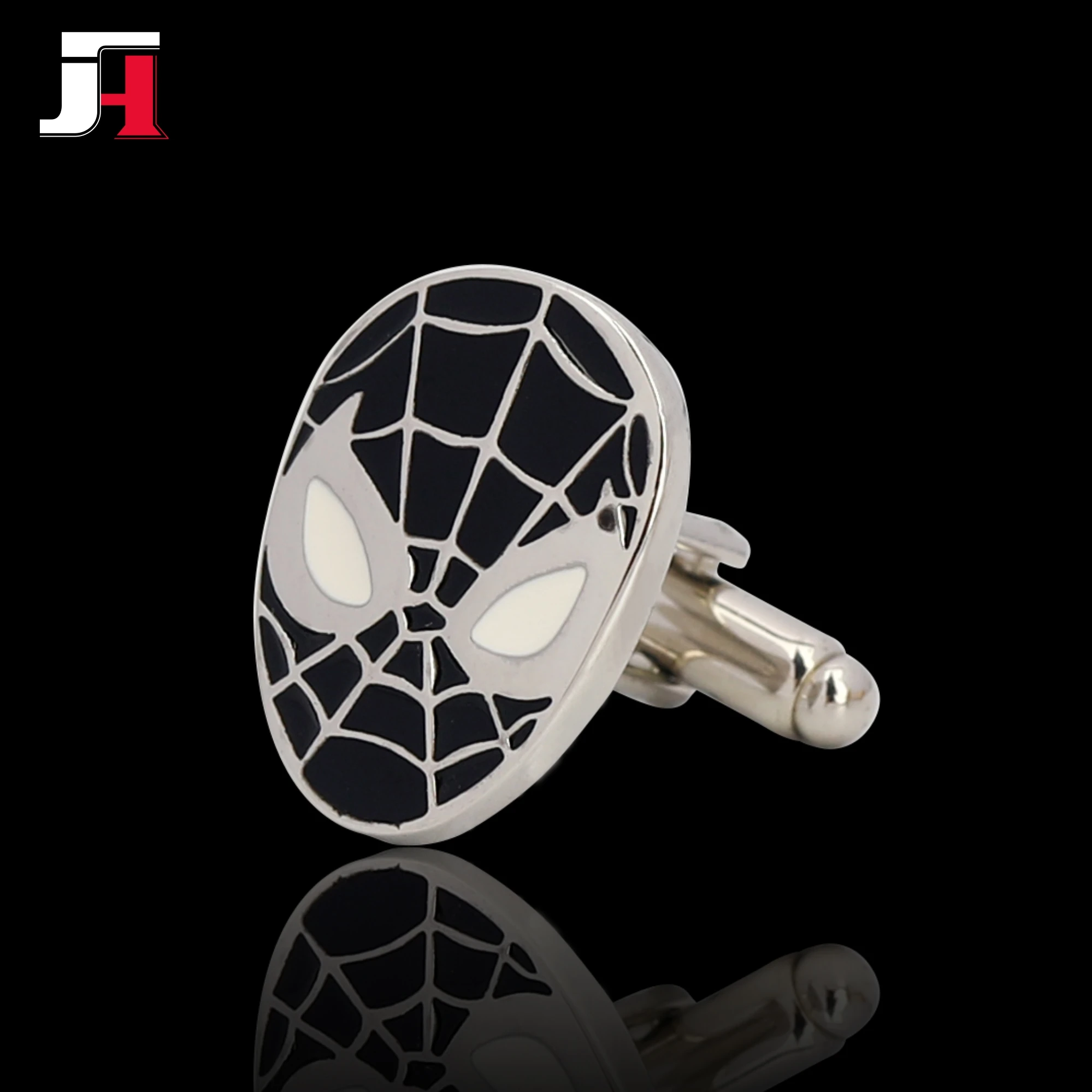 Manufacturer Custom own design logo metal cufflinks gold plated men cuff links for sale