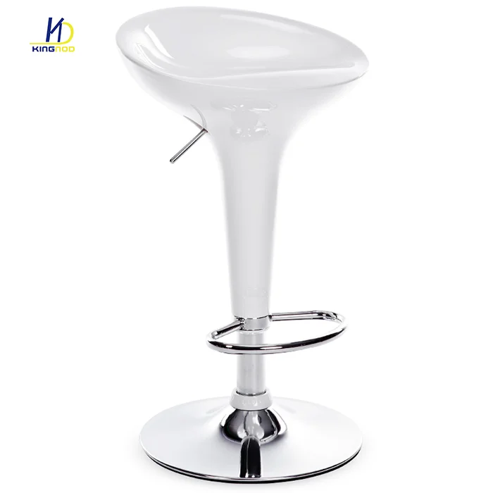 Modern design ABS adjustable bar stool for bar counter