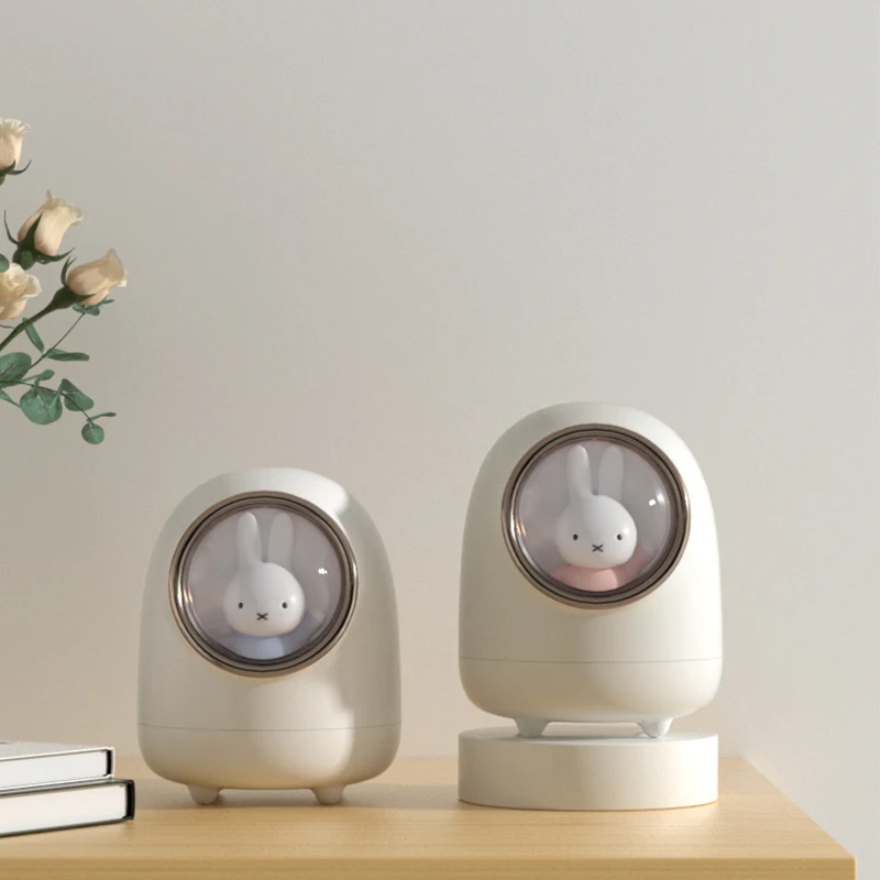 Miffy X MIPO Humidifier Mini Household Small Moisturizing Aromatherapy Car Creativity Air USB Humidifier LED Night Lamp For Gift