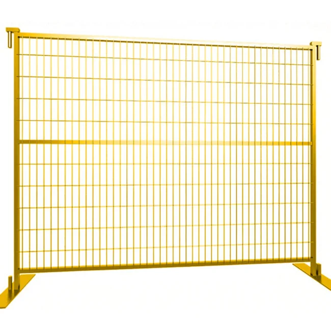Hight Quality Galvanized & Powder Coated Temporary Fence Canada Construction Site Fencing