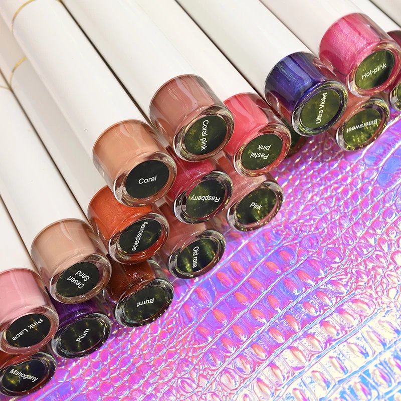 Lip Balm lakerain Moisturize Lipgloss Versa Gel Tube Two-Tone Plumping Lip Gloss