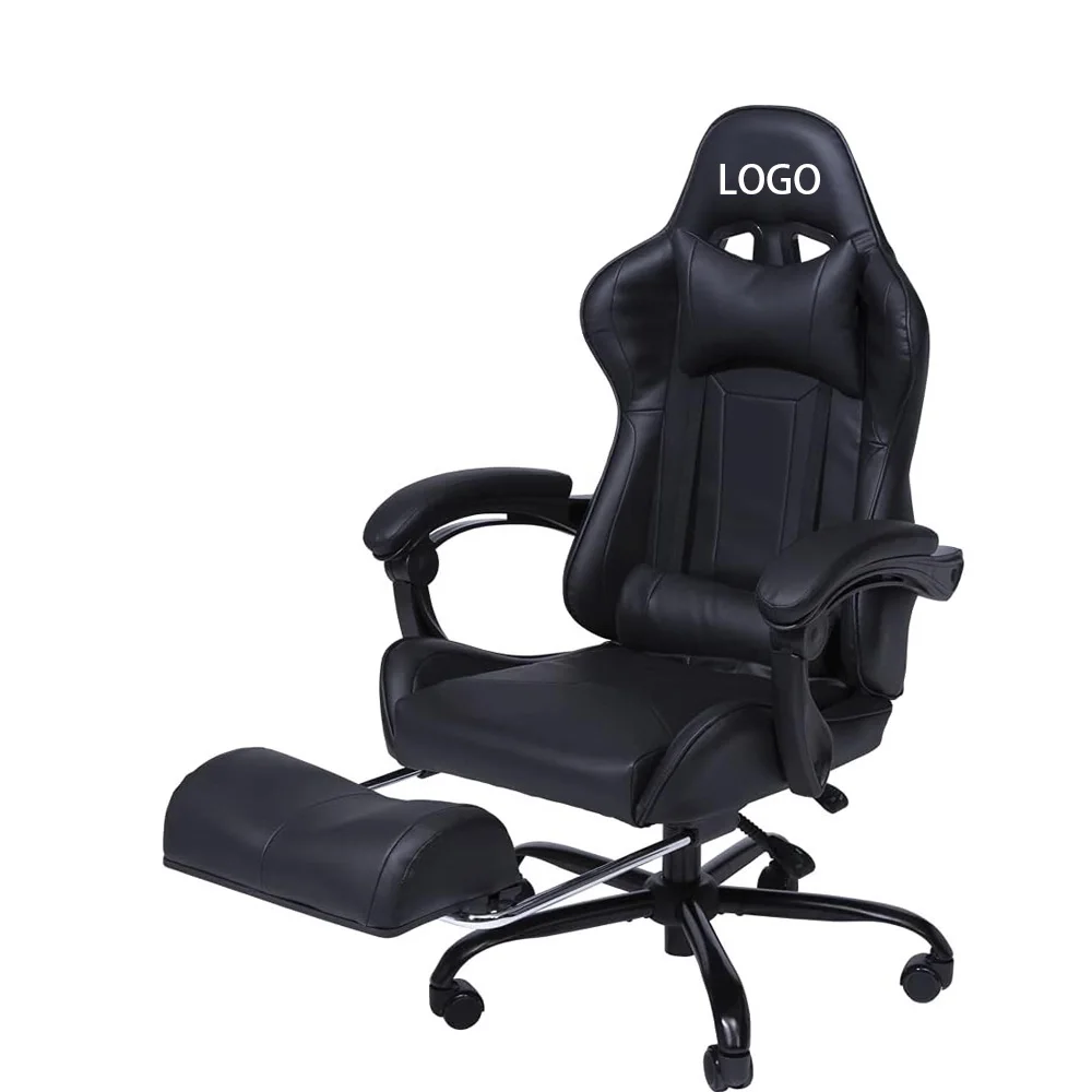 Custom Reclining Ergonomic Seat Swiveling Racing Computer Game Chairs PU Leather Home Office Furniture Gaming Chair for Gamers