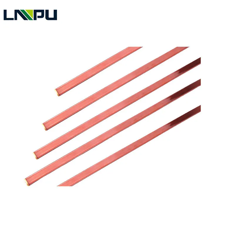 China Factory 18 AWG Copper Magnet Wire Flat Winding Wire for Welding Machine Copper Coil Wire