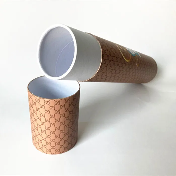Recycled kraft paper cardboard mailing poster shipping tube packaging tube