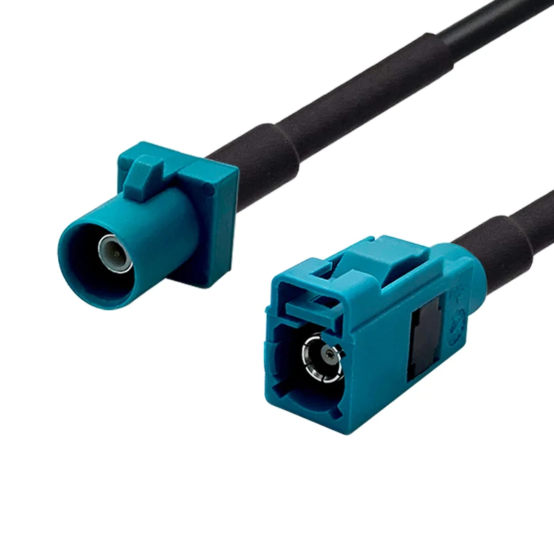 Hsd C fakra Z female male female sma car antenna amplifier Wireless Signal rg58 Cable RF coaxial 50 Male to Female Fakra Cables