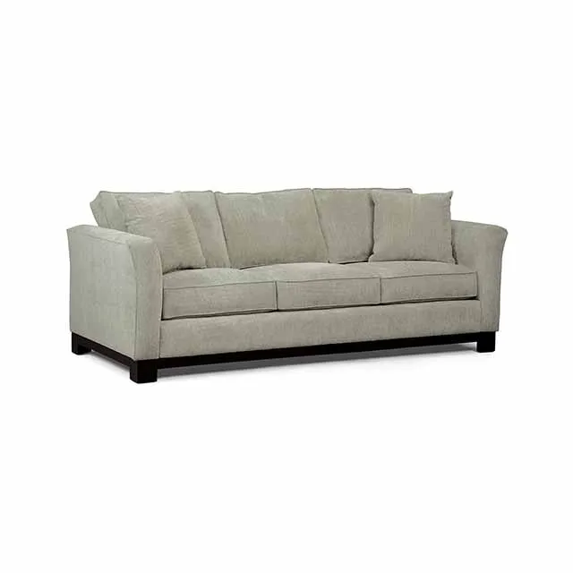 Grey color golden steel leg couch velvet fabric button chesterfield hotel/home sofa