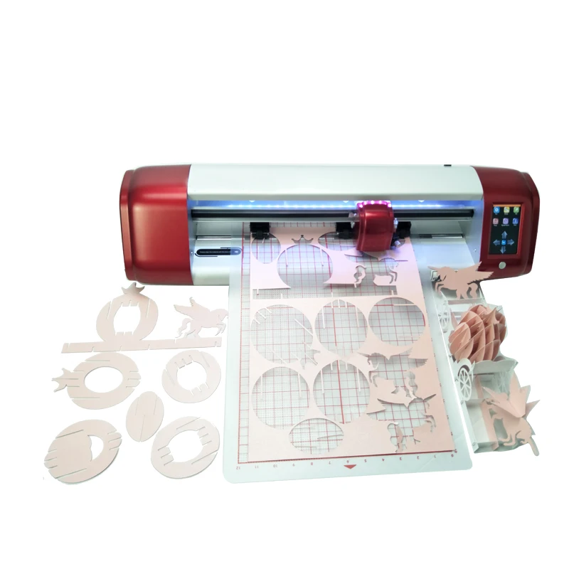 Best Selling Quality Support Repeat Cutting Laser Engraving(Optional) Plotter Machine Cutter Vinyl Cutting