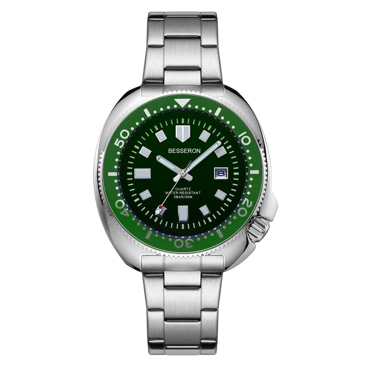 OEM Mens Watch Japan Movement Luxury Auto Date Cheaper Price Quartz Wristwatch 3 ATM Waterproof  Luminous Watches