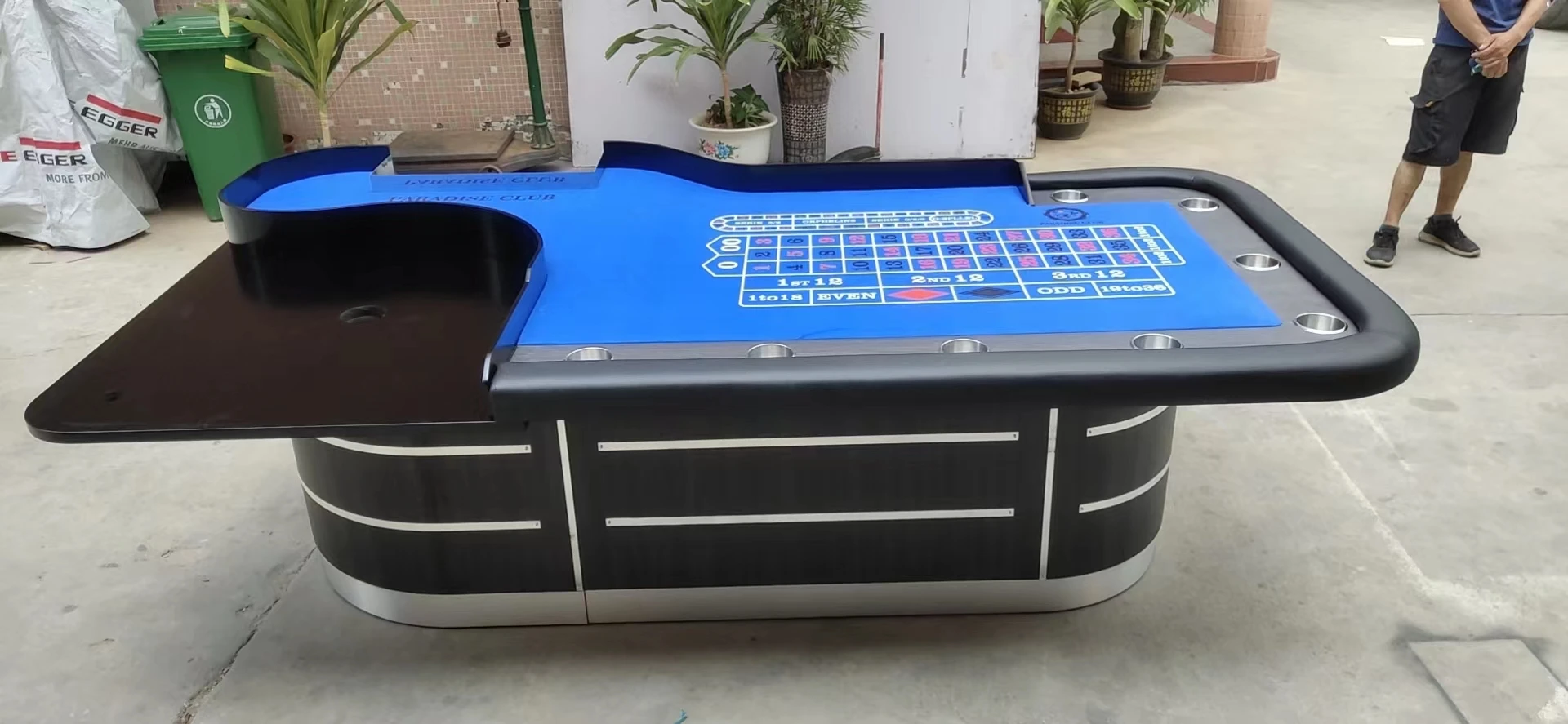 Factory Hot Sales Roulette Table Casino Games Custom Roulette Gambling Table For Entertainment
