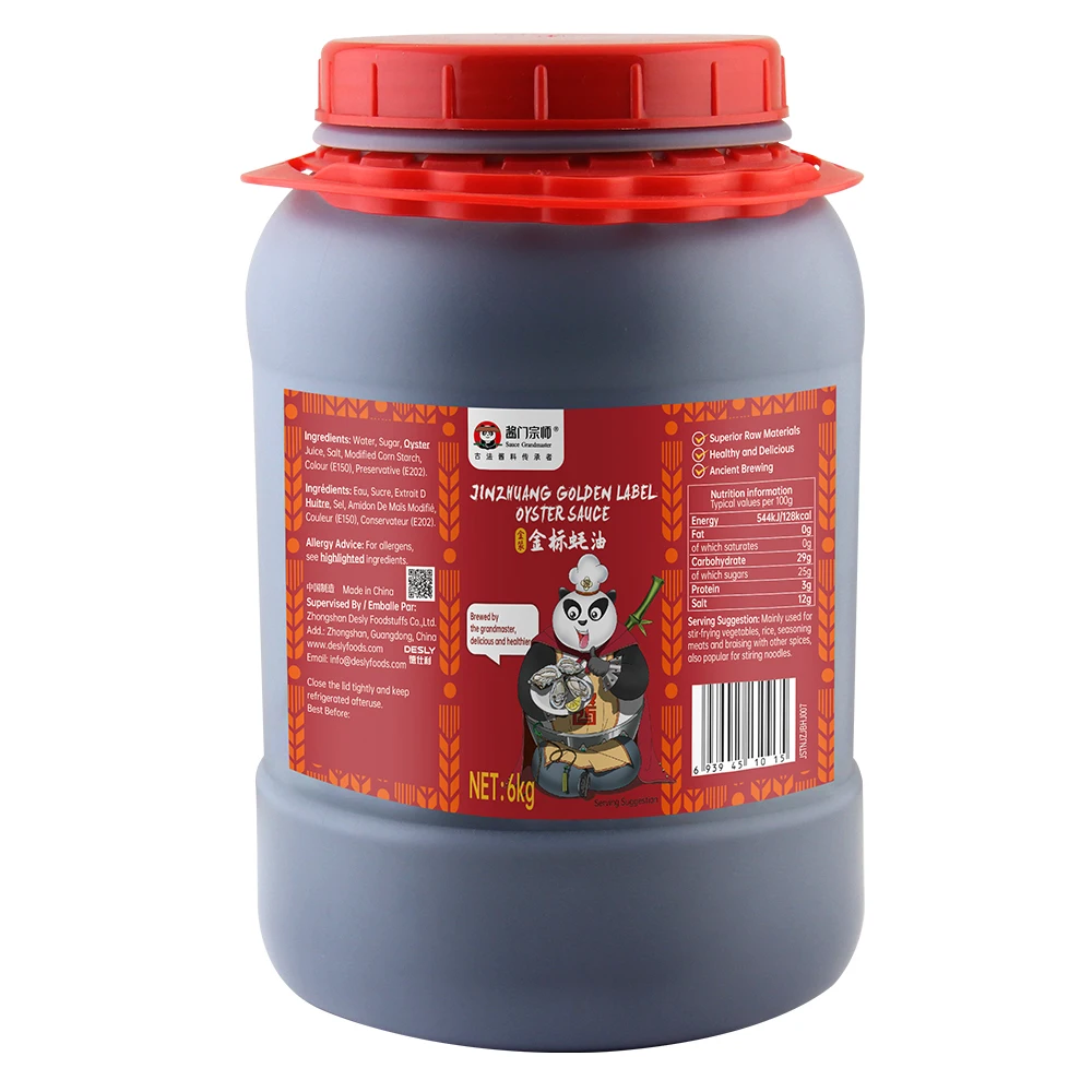 Wholesale Supermarkets 2.27kg Golden Label Oyster Sauce with Factory Price
