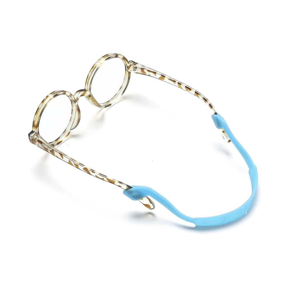 Silicone Eyeglass Chains Strap For Kids Eyewear Retainers Sports Anti-slip Elastic Cord Holder