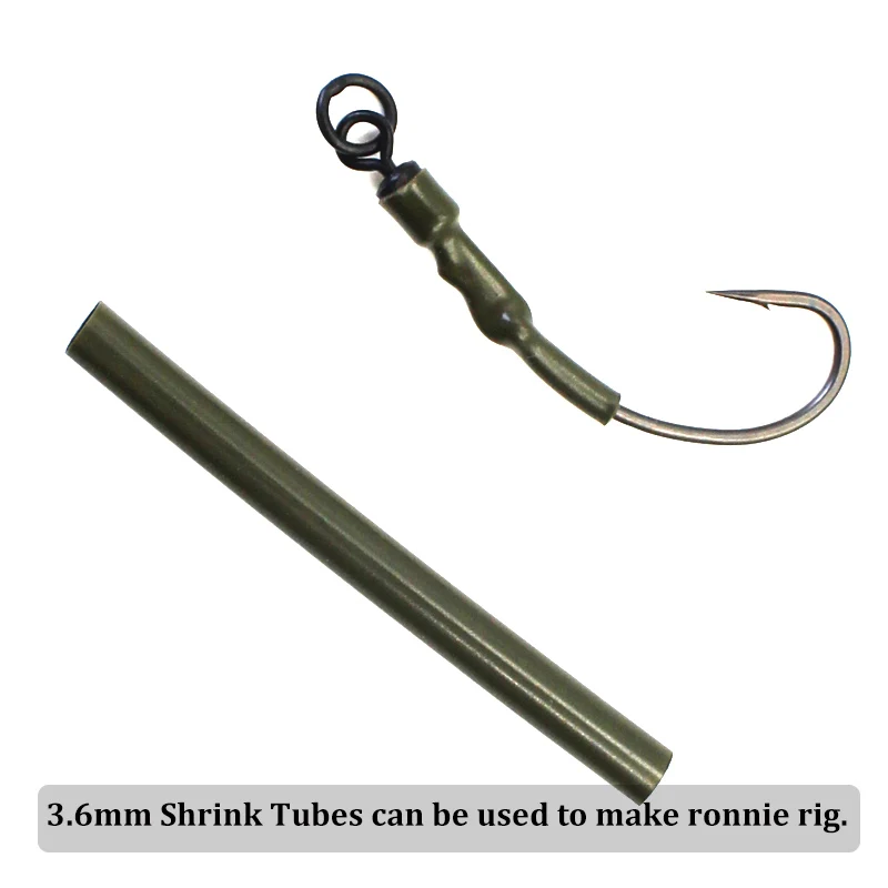Carp Fishing Accessories Anti Tangle Sleeves Line Aligner Tube for Carp Fishing Rig Hair Ronnie Rig Terminal Tackle